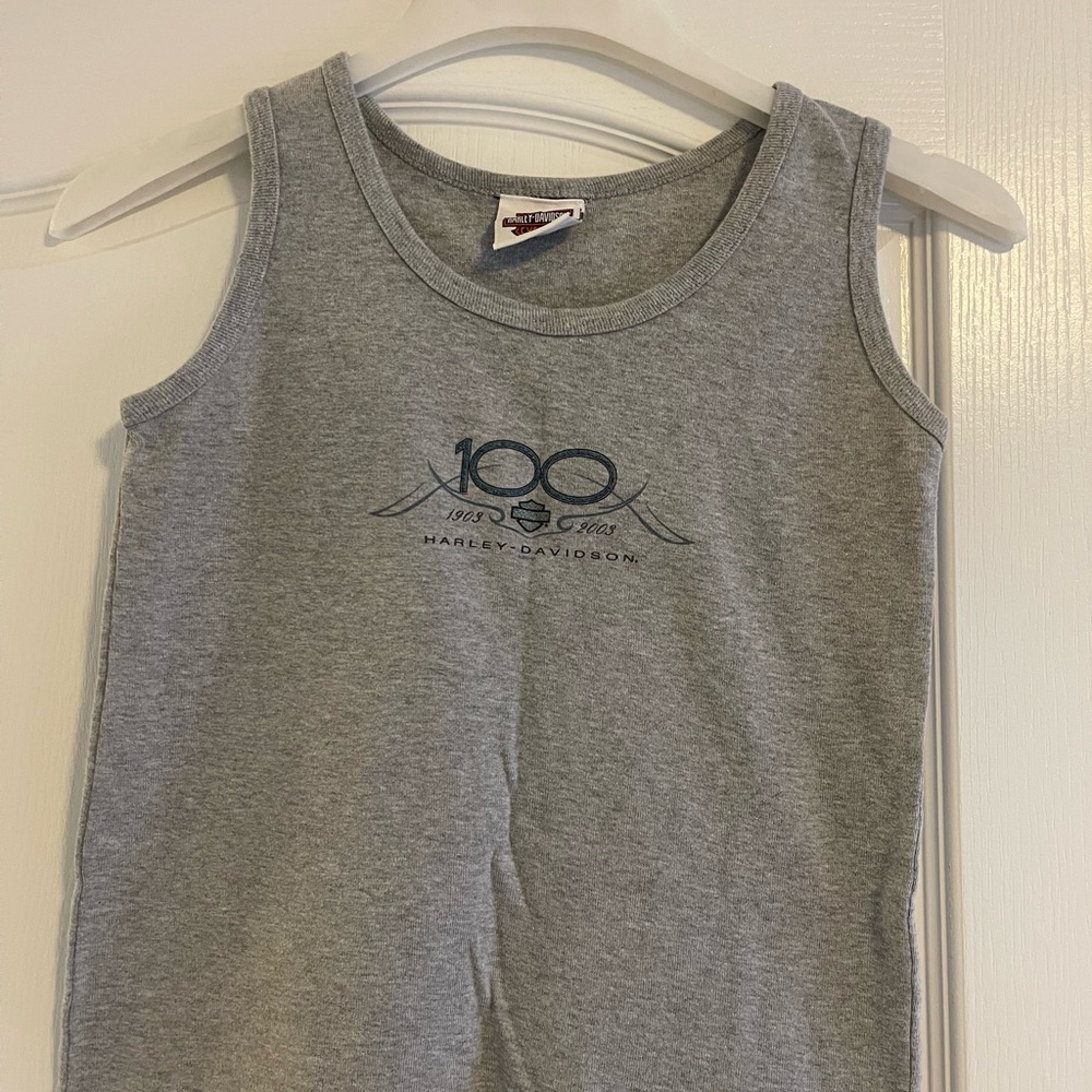 Harley-Davidson Gray Tank Top
